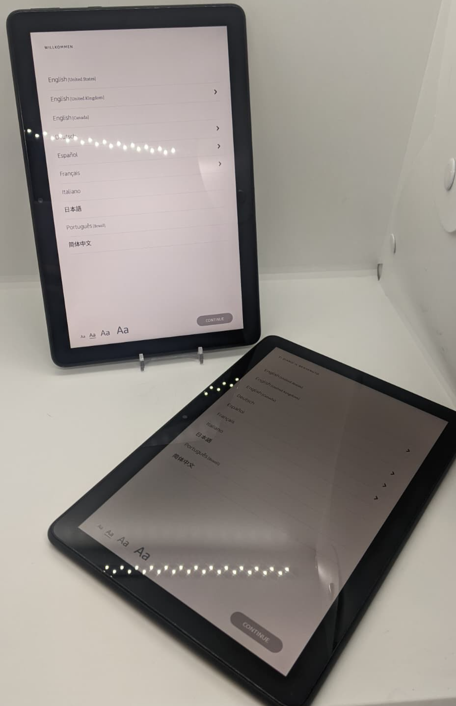 Lot of 2 - Amazon Fire HD 10 64GB Wi-Fi Only 10.1" Black Tablet 11th Generation