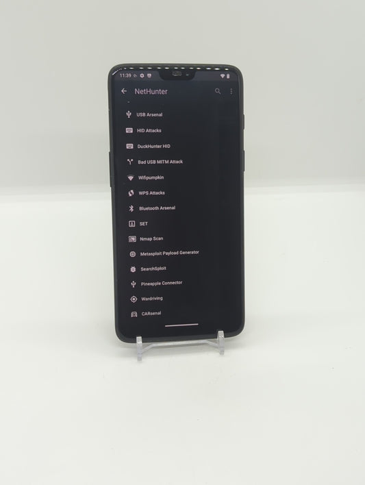 OnePlus 6 128GB Rooted LineageOS Kali Nethunter Smartphone 8GB RAM Dual Sim