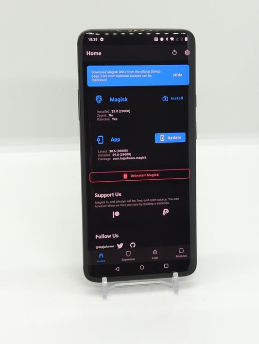 OnePlus 7 Pro 256GB Magisk Rooted Unlocked Android Smartphone 8GB RAM Dual Sim B