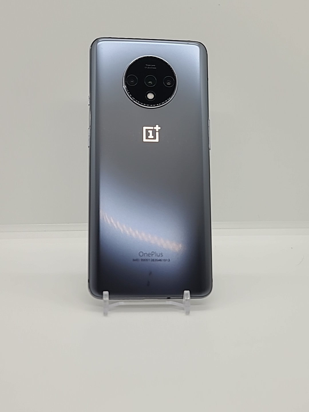 OnePlus 7T 128GB Magisk Rooted Unlocked 8GB RAM Android 12 Smartphone Gray