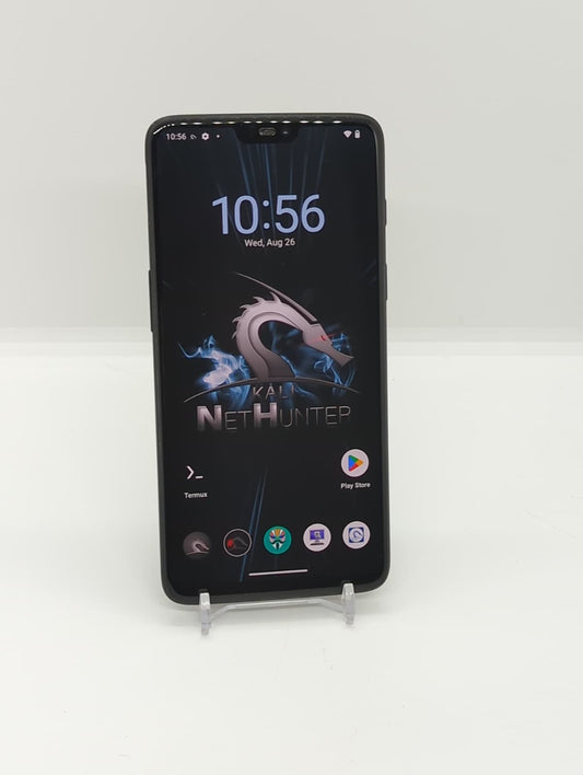 OnePlus 6 128GB Rooted LineageOS Kali Nethunter Smartphone 8GB RAM Dual Sim