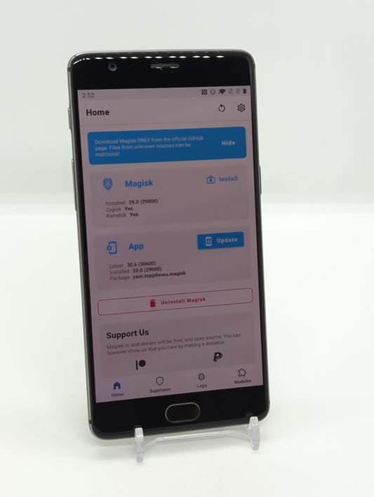 OnePlus 3T 64GB Magisk Rooted LSPosed Framework Android Smartphone 6GB RAM