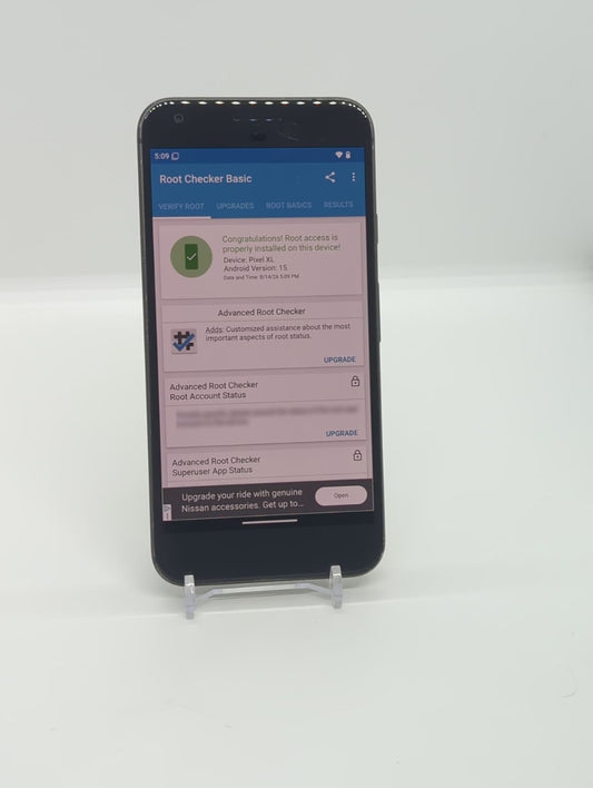 Rooted Pixel XL 32GB Unlocked Android 15 LineageOS 22.2 New Battery Black