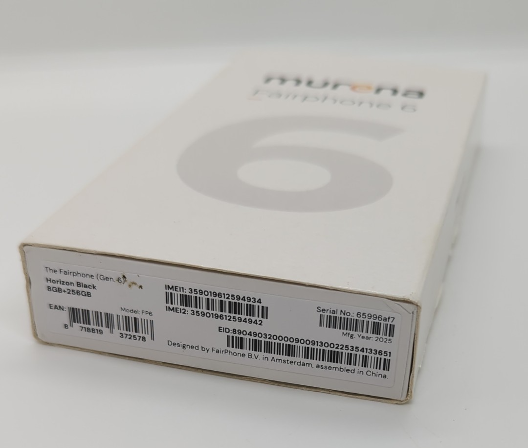 Fairphone 6 256GB Unlocked Official /e/OS 4.2 DeGoogled Smartphone 8GB RAM GREAT