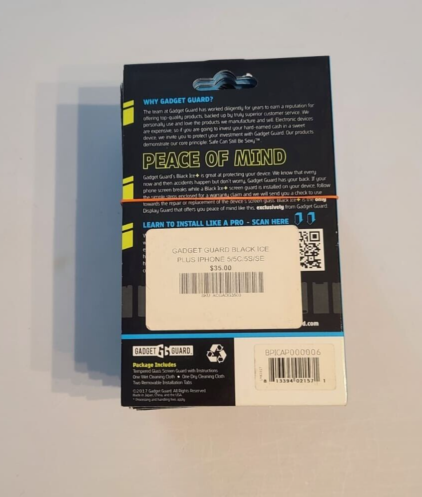 Lot of 39 iPhone Gadget Guard Black Ice + Edition Screen Protectors See Details