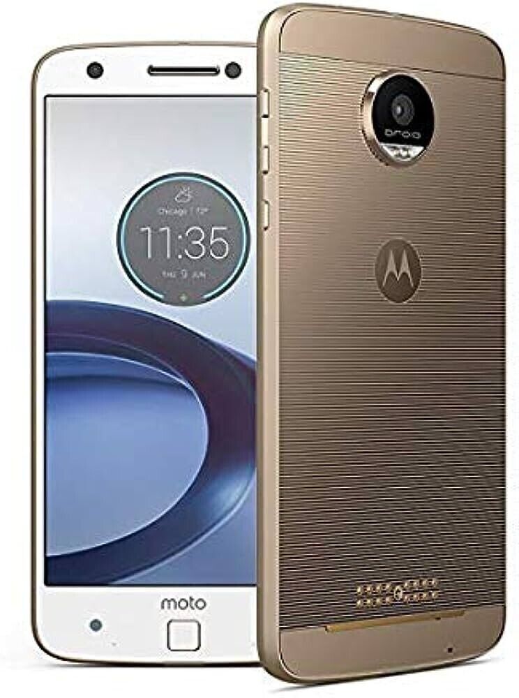 Motorola Moto Z Droid 32GB Gold Verizon Android 4G Smartphone XT1650-01