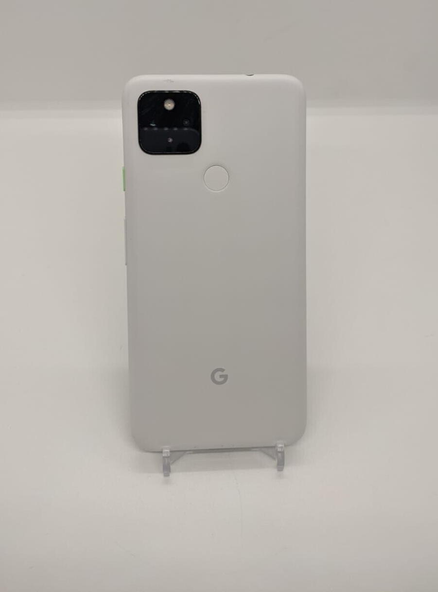 Google Pixel 4a 5G 128GB Clearly White Magisk ROOTED Android 14 Smartphone G025H