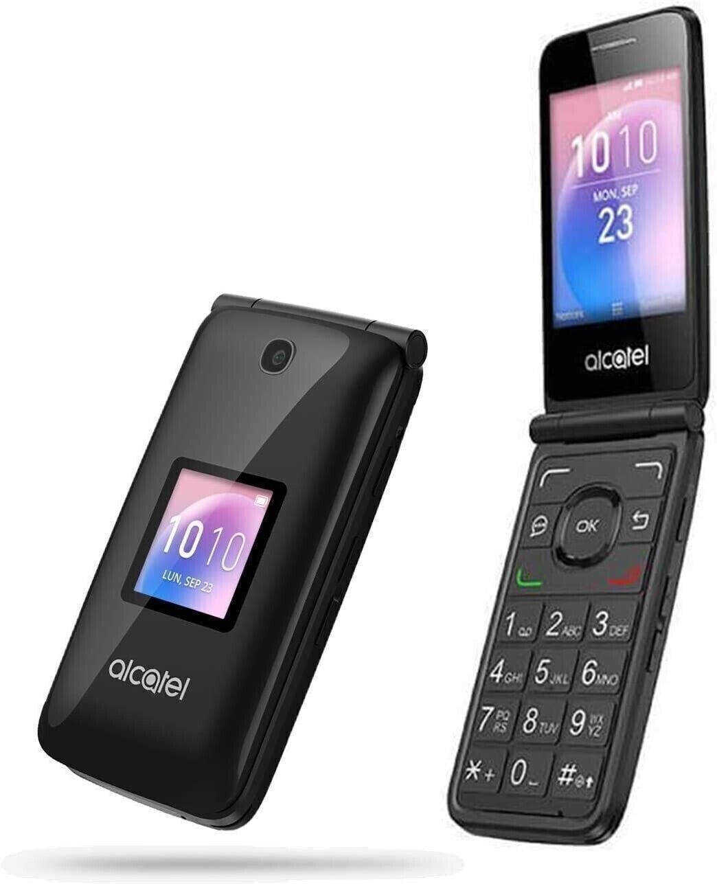 Alcatel GoFlip 4044T Sprint/Boost 4G VoLTE Black Cellular Flip Phone