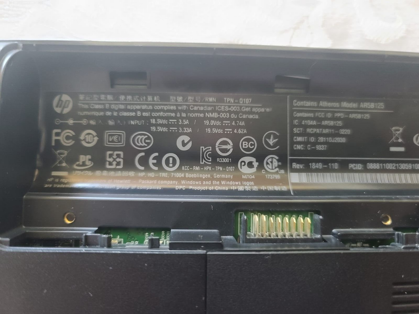 HP Pavilion G6 (G6-2217CL) AMD A8 LAPTOP FOR PARTS SEE DETAILS