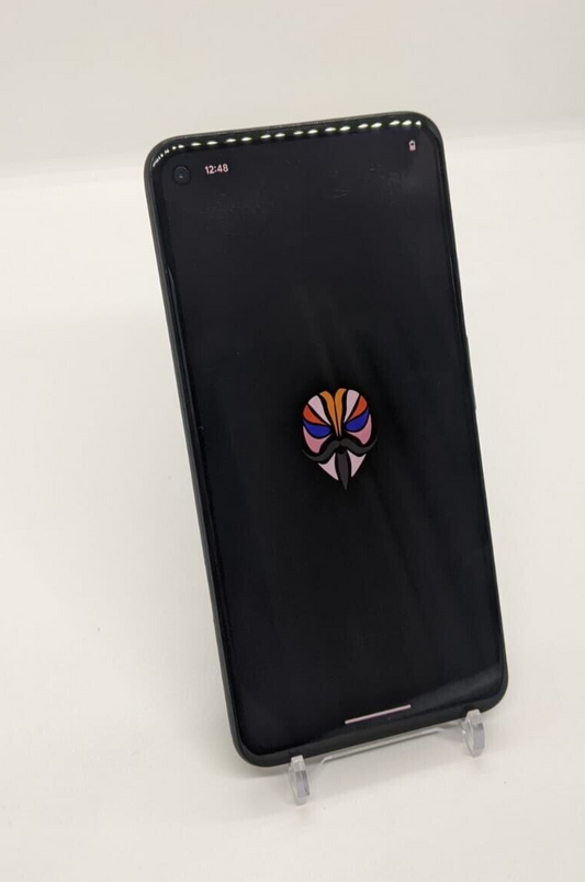 Google Pixel 4a 5G 128GB Just Black Magisk ROOTED Android 14 Smartphone G025H