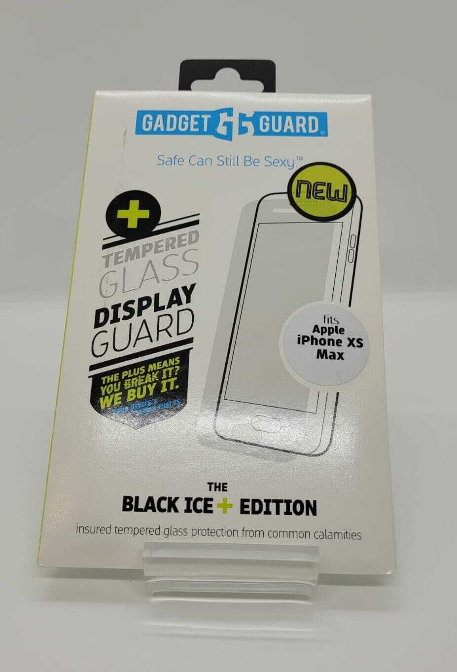 Gadget Guard Tempered Glass Screen Protector The Black Ice Edition 5s/SE&XS Max