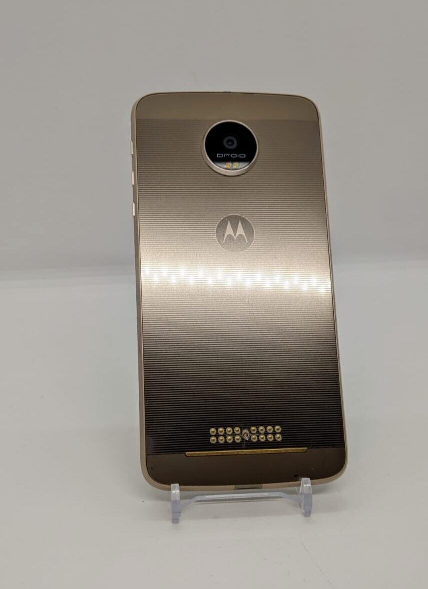 Motorola Moto Z Force Droid Verizon Android 4G LTE Smartphone XT1650-02 Gold