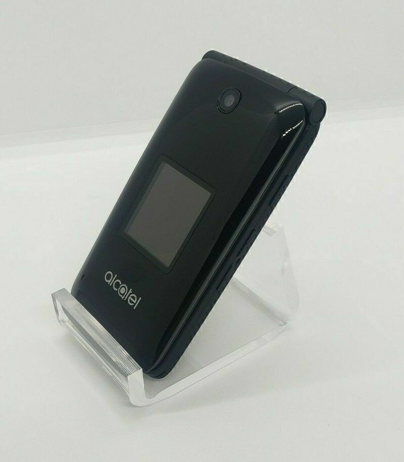 Alcatel Go Flip 4G VoLTE Black Cellular Flip Phone (GSM Unlocked) 4044V Black