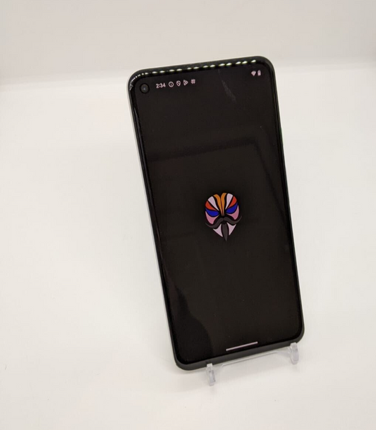 Google Pixel 4a 5G 128GB Magisk ROOTED Android 14 Smartphone G025H Clearly White