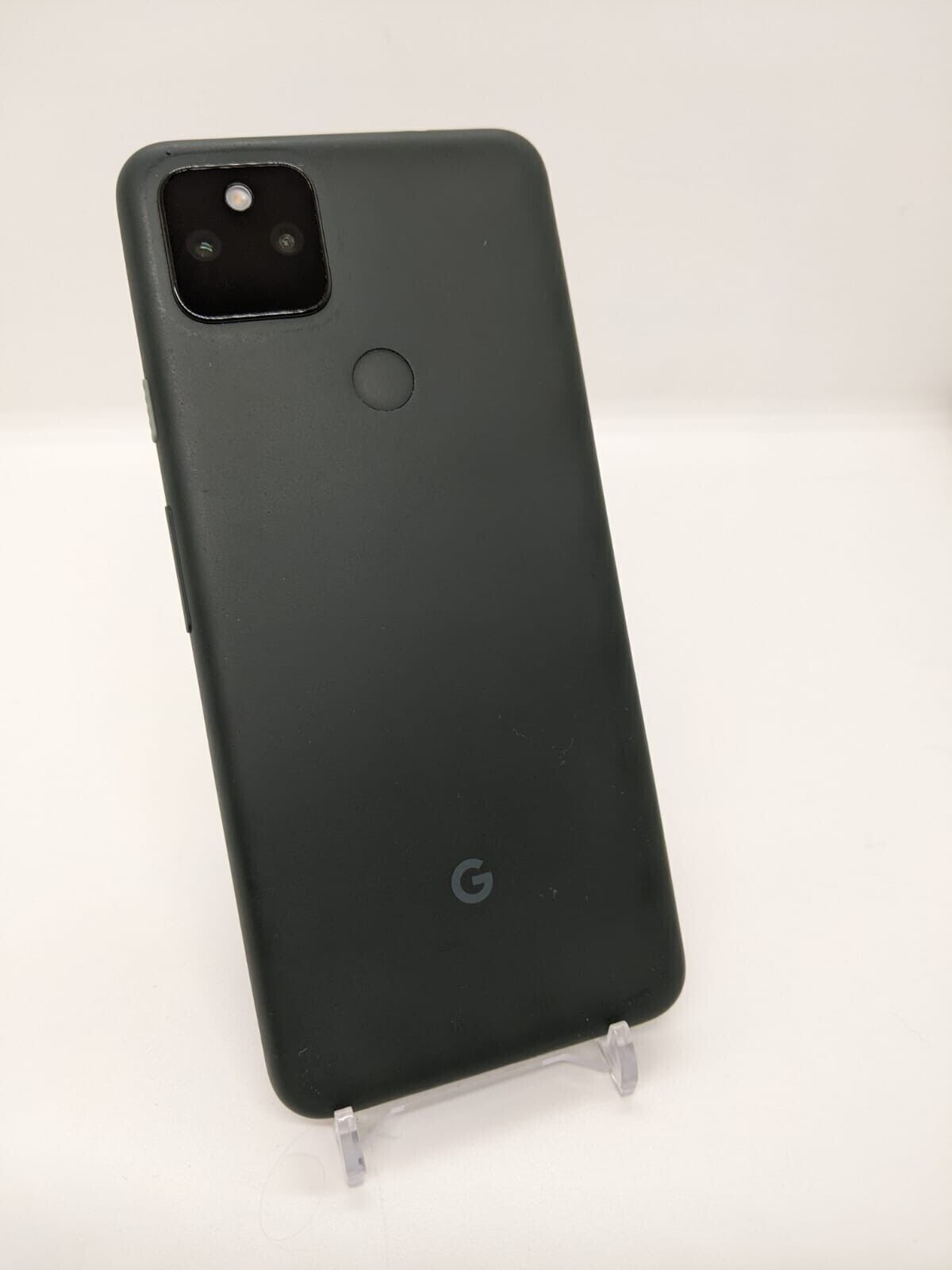 Google Pixel 5a 5G 128GB Magisk Rooted Android Smartphone Mostly Black G4S1M