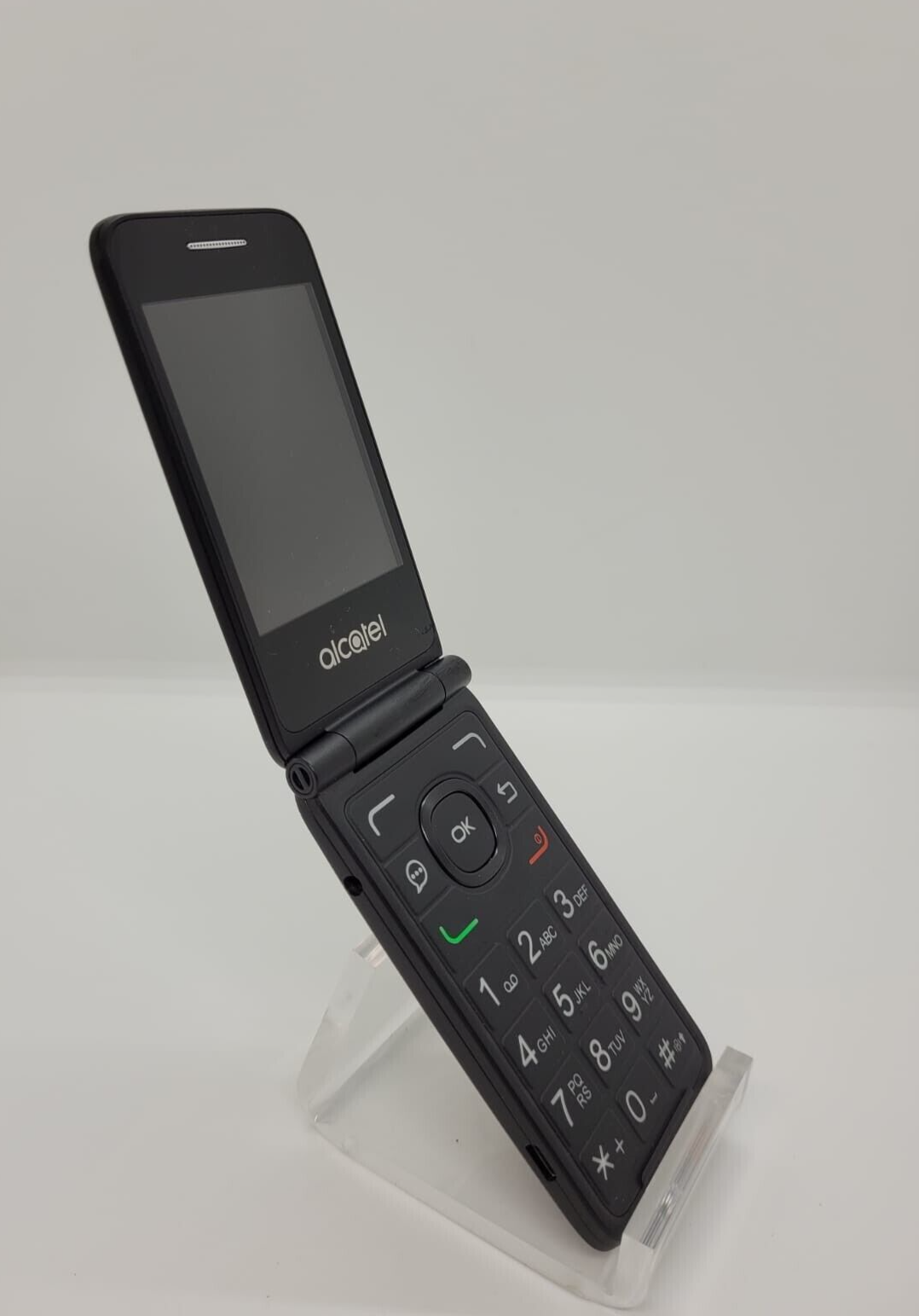 Alcatel GoFlip 4044T Sprint/Boost 4G VoLTE Black Cellular Flip Phone