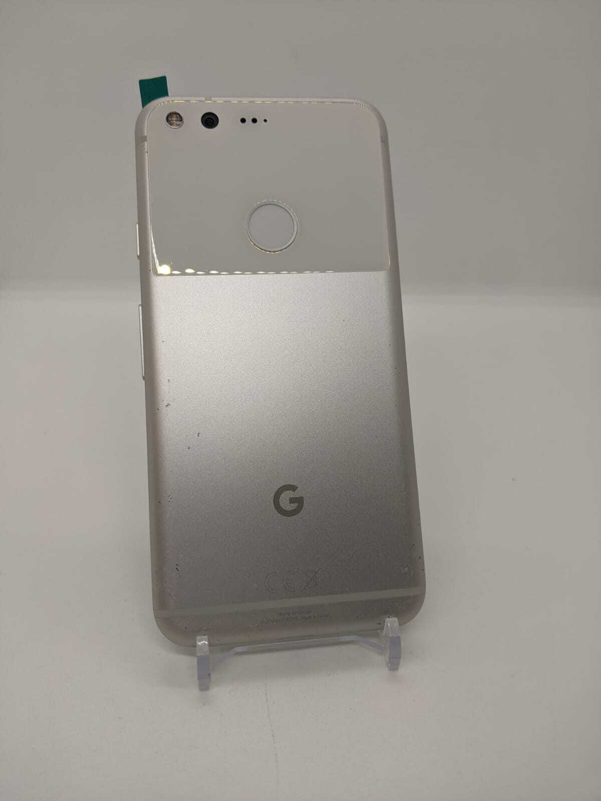 New Screen! Google Pixel 32GB Android 4G LTE Smartphone Silver G-2PW4100