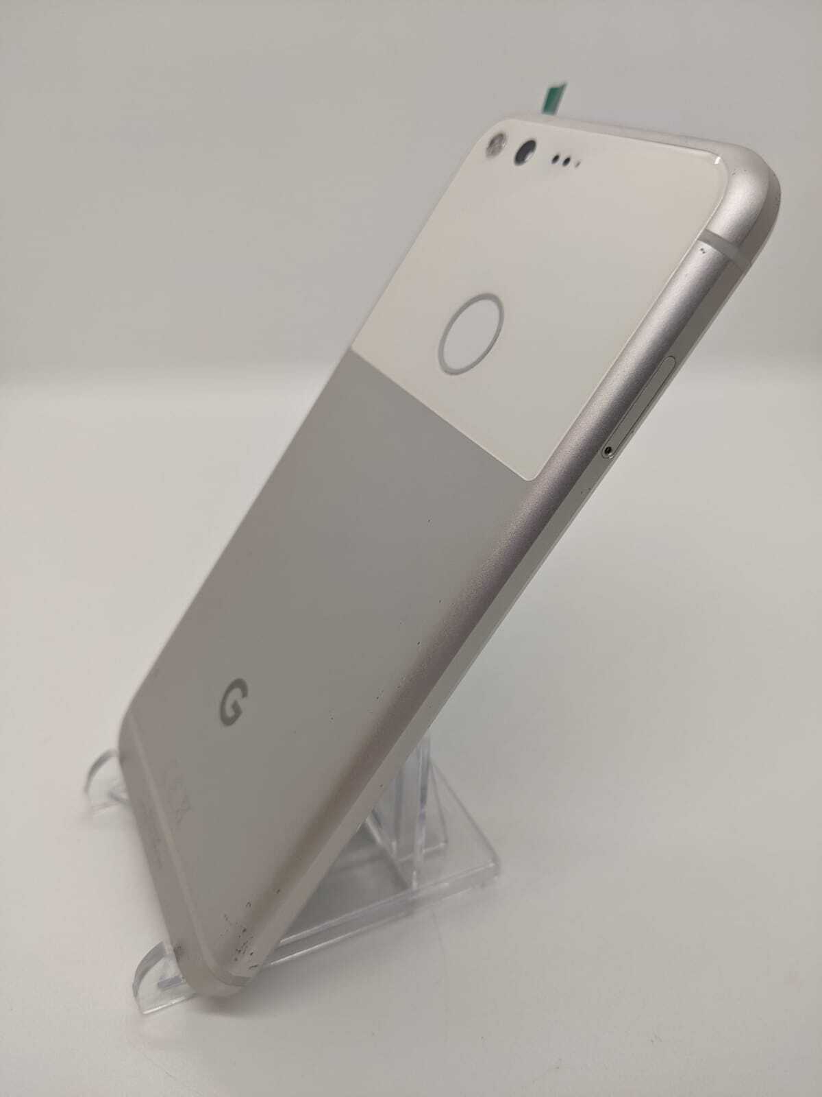 New Screen! Google Pixel 32GB Android 4G LTE Smartphone Silver G-2PW4100