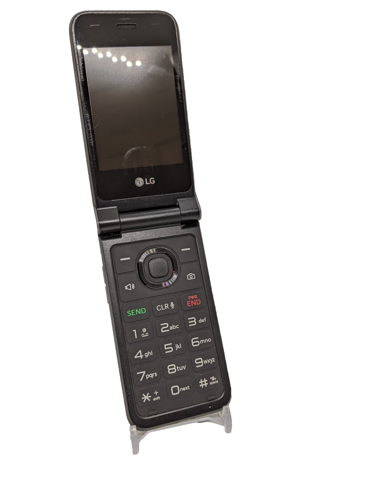 LG Classic Flip Wine 2 8GB Verizon T-Mobile LTE Flip Phone LM-Y120QM (C-Grade)