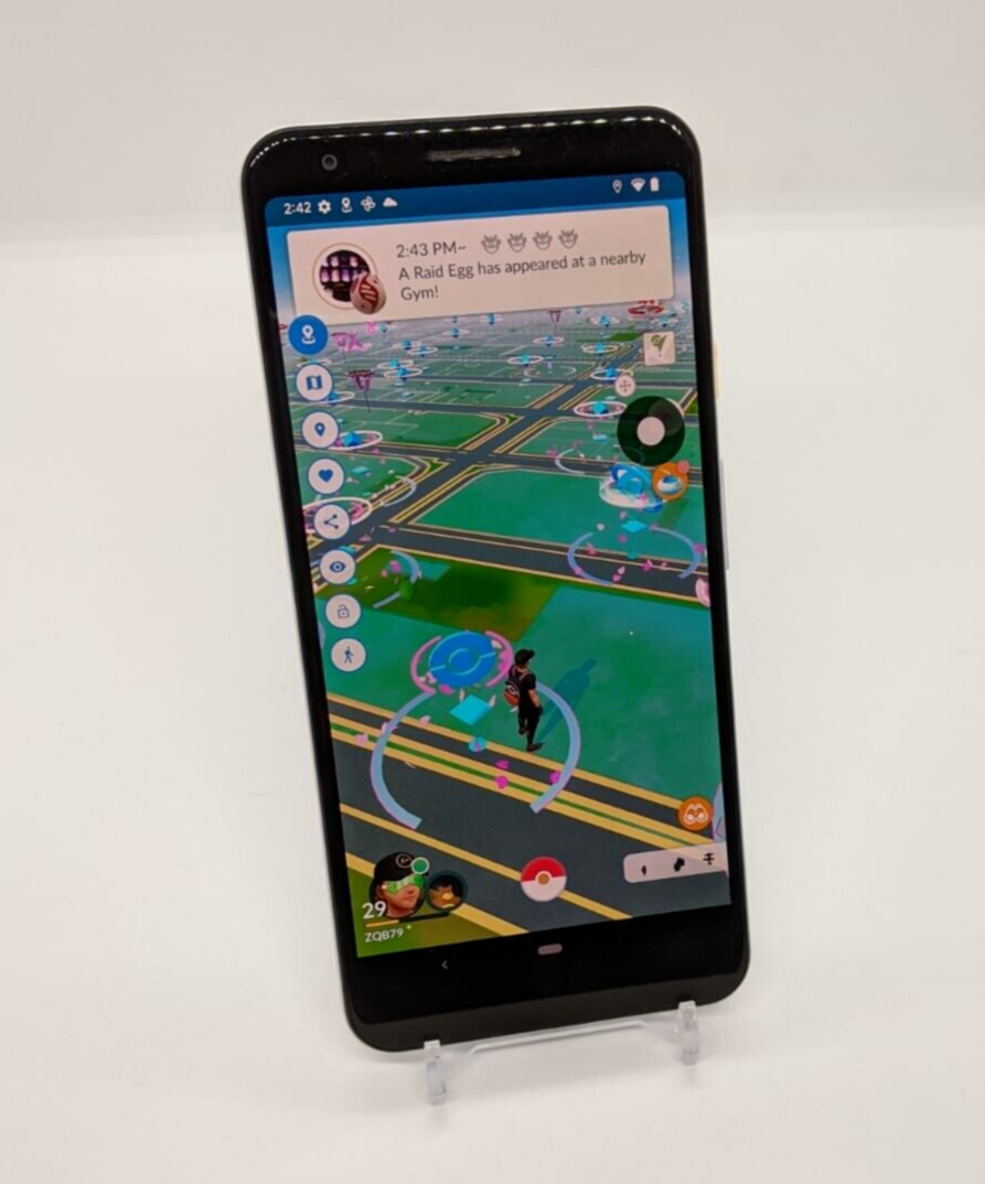 Location Spoofing Google Pixel 3a XL 64GB Magisk Rooted Pokémon Go Device White