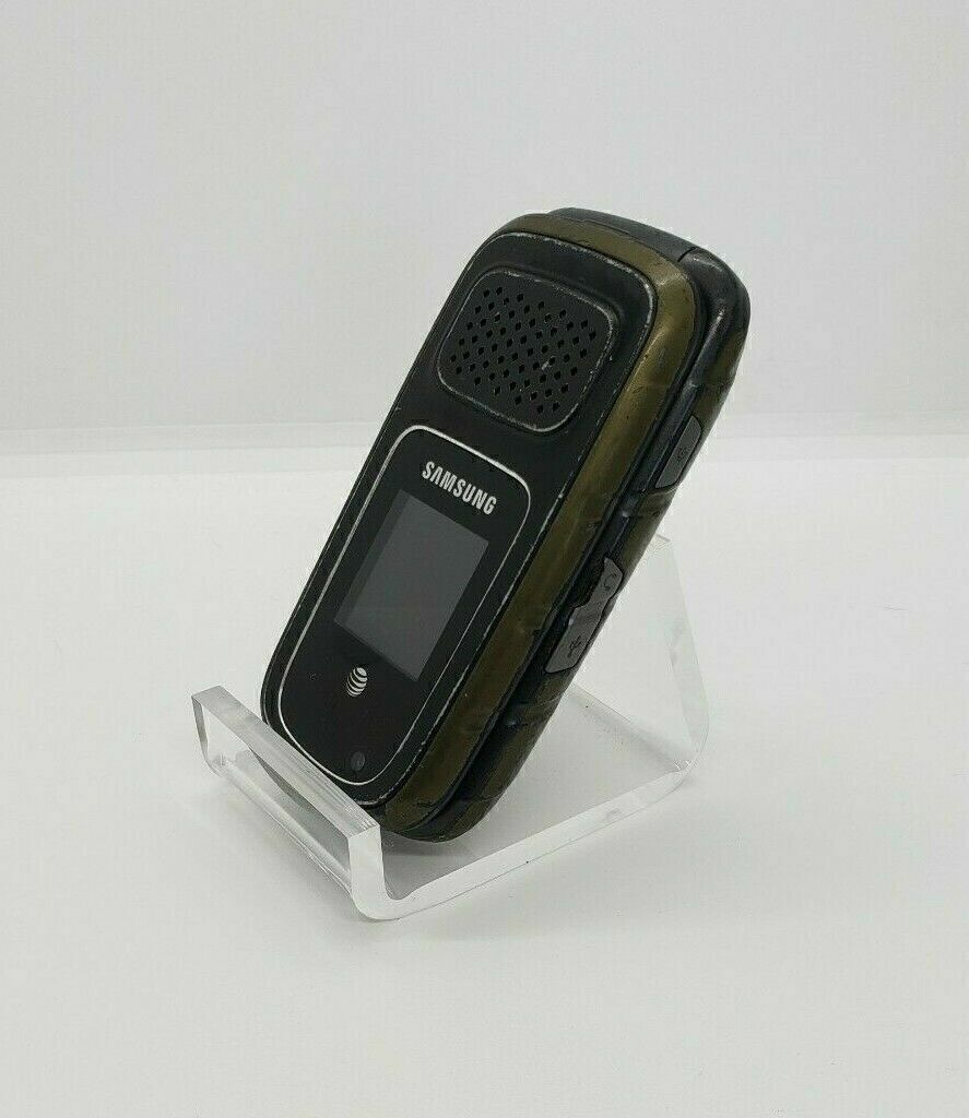 Samsung Rugby III 3 Black 3G Cellular Flip Phone SGH-A997