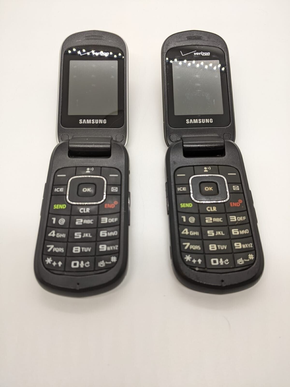 Lot of 2 Samsung Gusto 2 II SCH-U365 (Verizon) Cellular Flip Phone