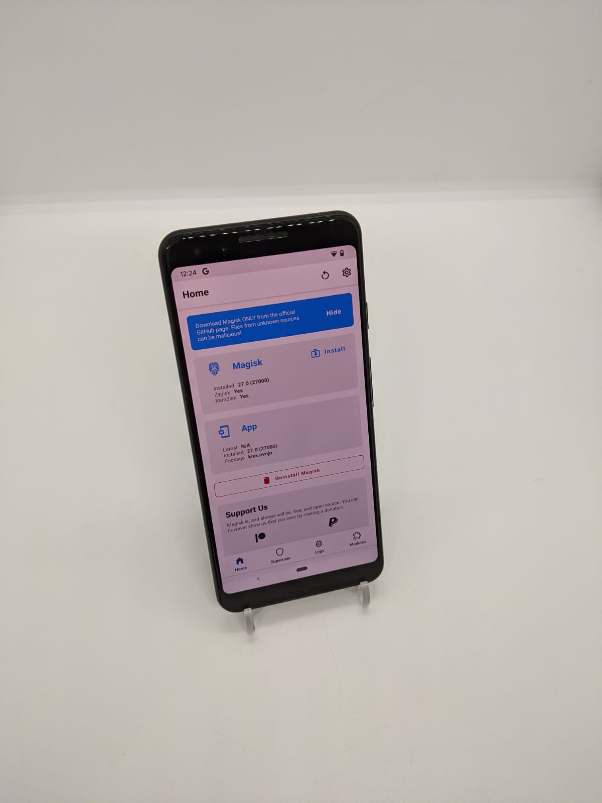 Location Spoofing Google Pixel 3 128GB Pokémon Go Gaming Smartphone G013A