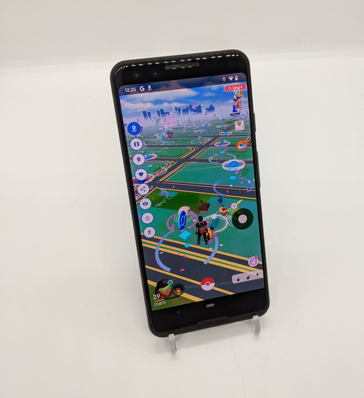 Location Spoofing Google Pixel 3 128GB Pokémon Go Gaming Smartphone G013A