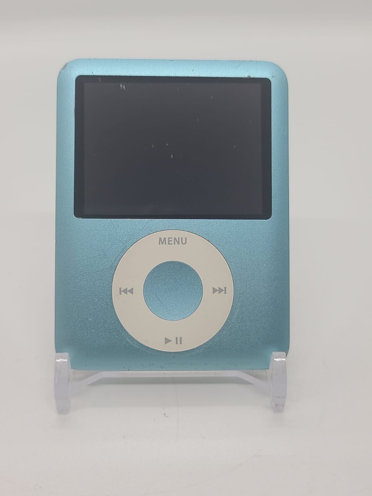 iPod Nano 3rd Gen 8GB A1236 MB249LL Blue USED WORKING GOOD