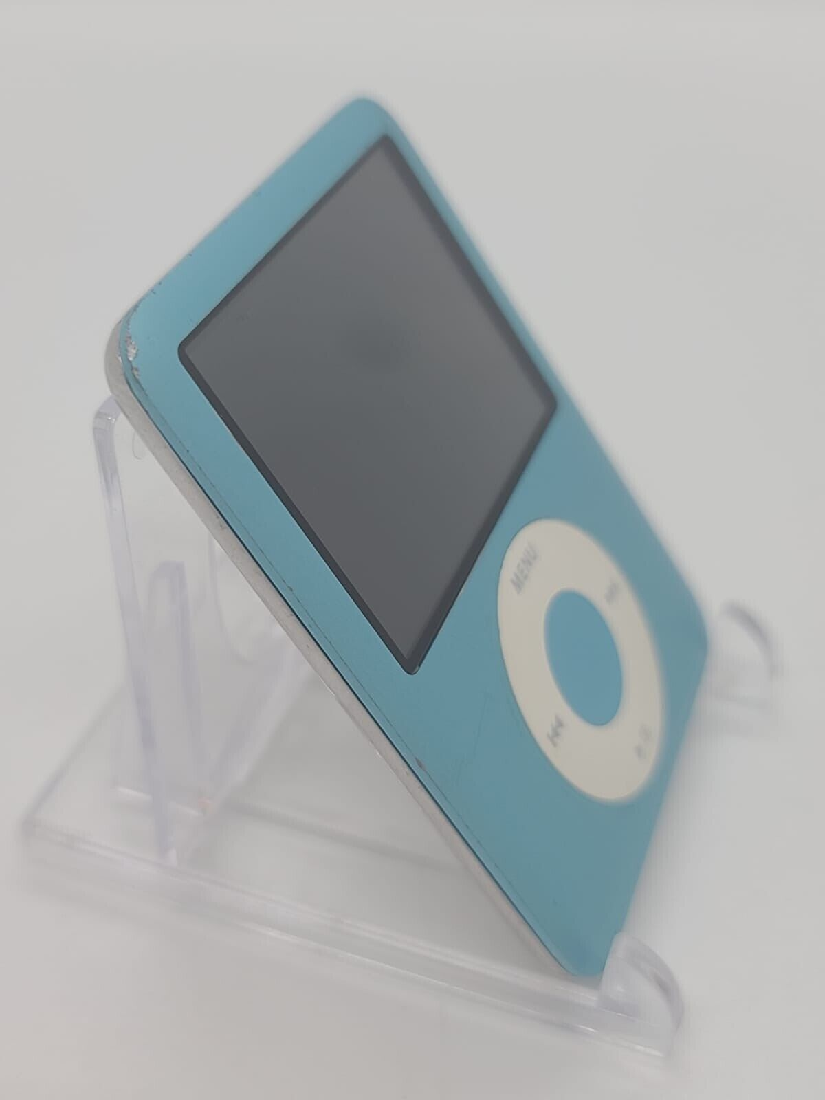 iPod Nano 3rd Gen 8GB A1236 MB249LL Blue USED WORKING GOOD