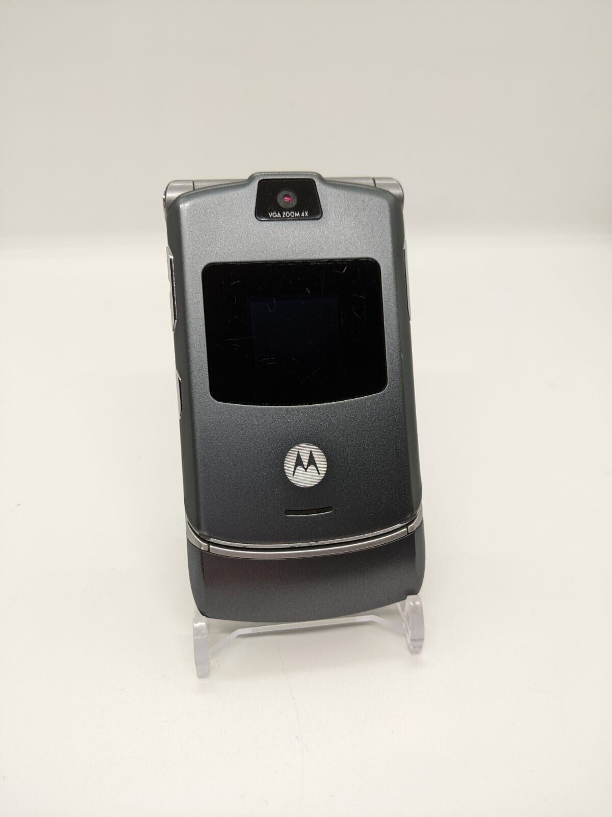 Motorola RAZR V3 - Blue (T-Mobile) 2G Cellular Flip Phone Vintage Flip Phone