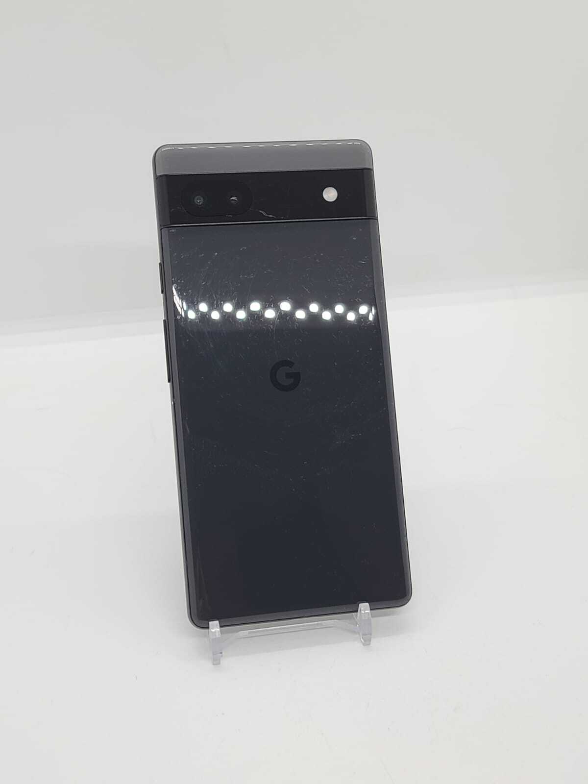 Pixel 6A 5G 128GB Degoogled Graphene OS Smartphone Charcoal GX7AS