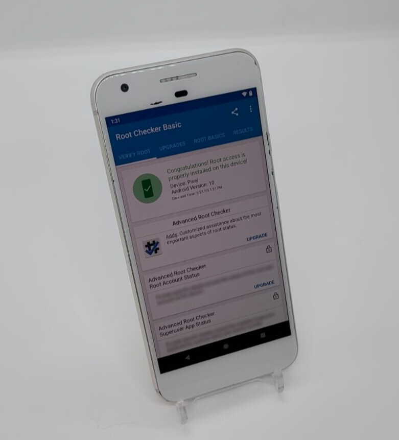 Google Pixel 128GB Magisk Rooted 4G LTE Smartphone G-2PW4100 ****New Battery