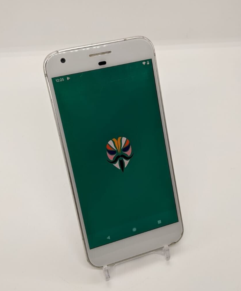 Google Pixel XL 128GB Silver Magisk Rooted Smartphone Unlocked Bootloader READ