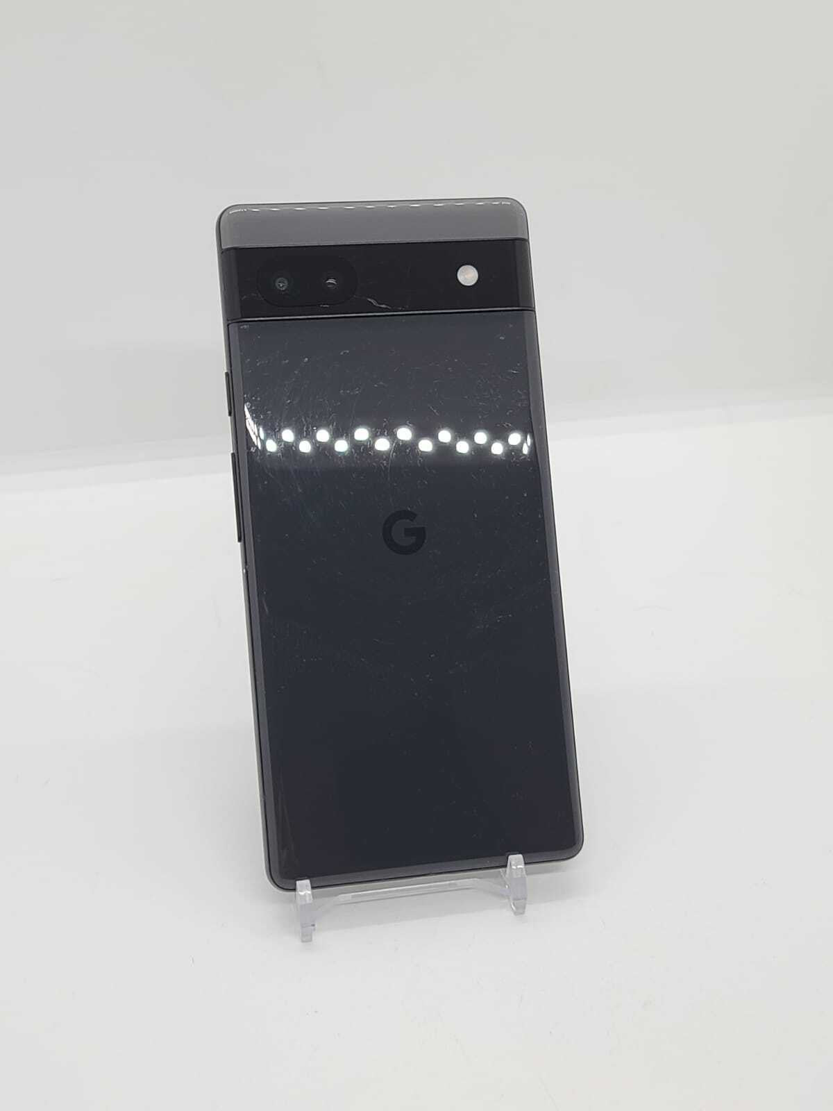 Pixel 6A 5G 128GB Degoogled Graphene OS Smartphone Charcoal GX7AS