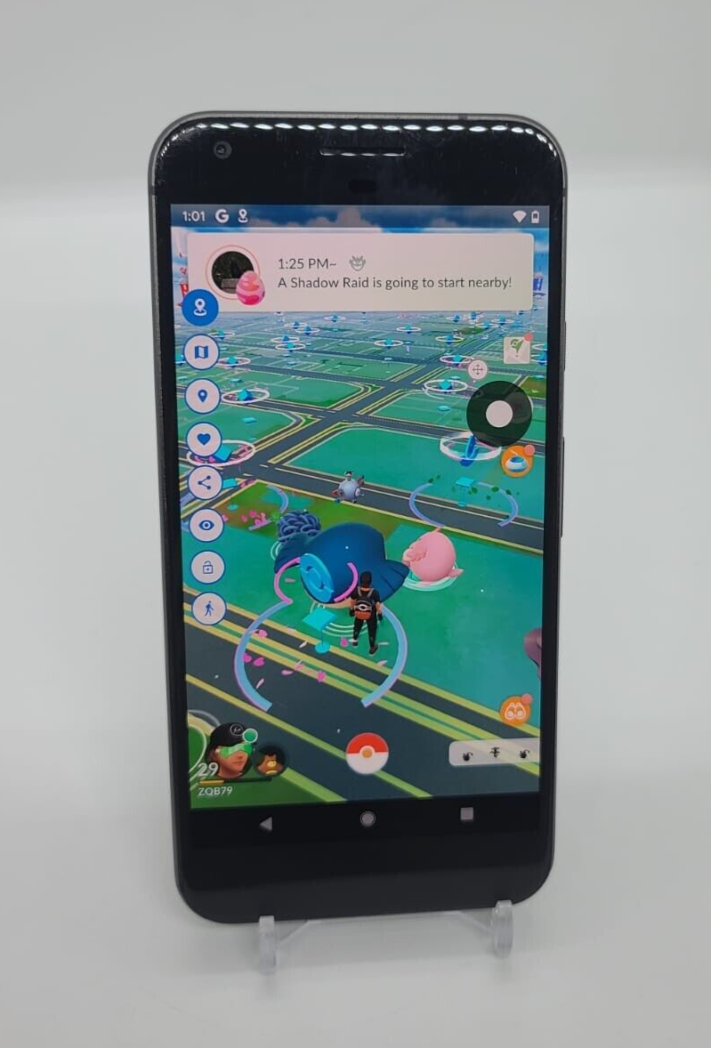 Location Spoofing Google Pixel XL 32GB Pokémon Go Gaming Device **New Battery**!