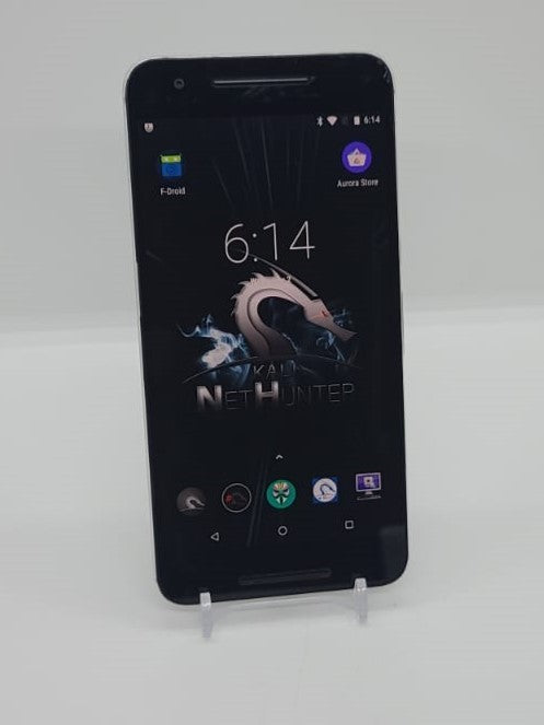 Degoogled Nexus 6P 64GB Magisk Rooted Lineage OS Kali Nethunter New Battery