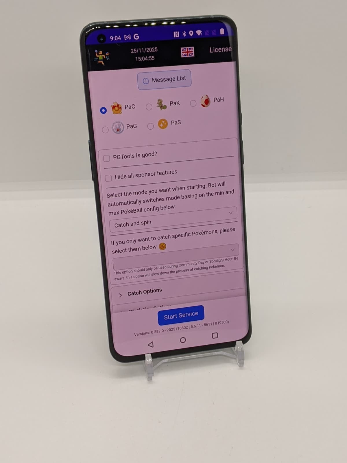 Location Spoofing OnePlus 9 Pro 256GB Rooted Pokémon Go Gaming Device 12GB RAM G