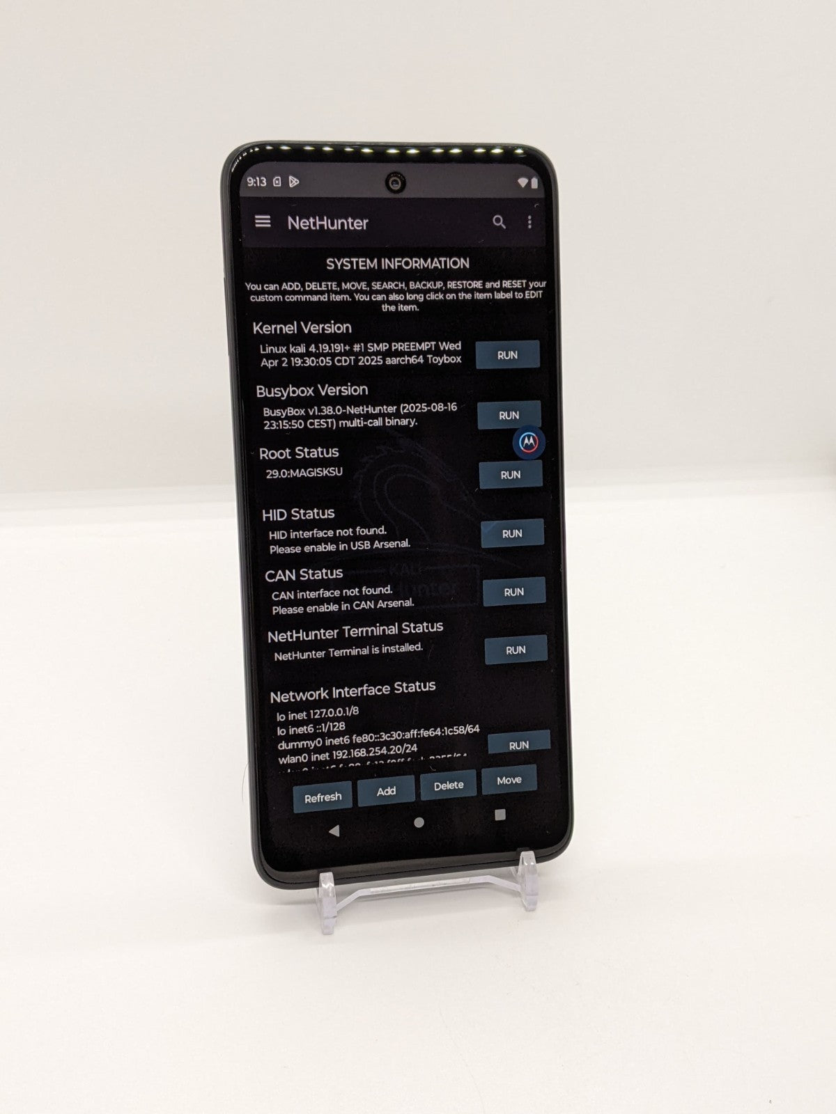 Rooted Moto G 5G (2022) 64GB Metro UL Kali Nethunter 4GB RAM Smartphone XT2213-3