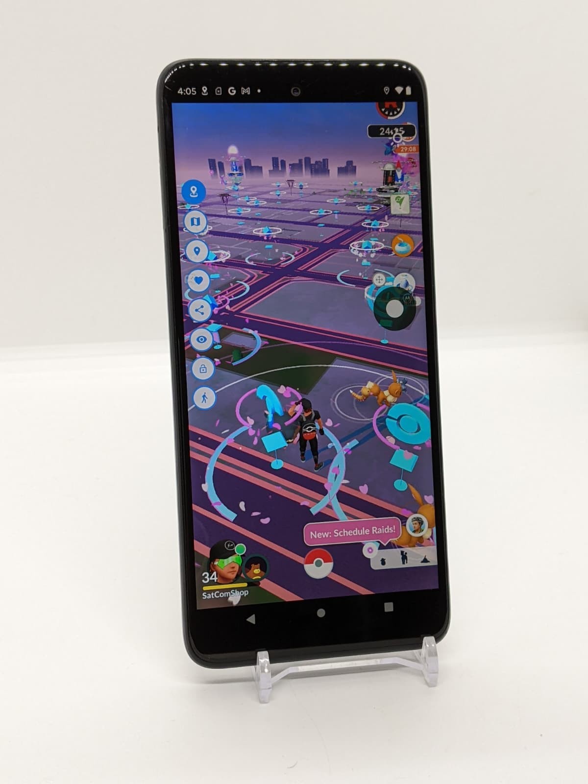 Location Spoofing Rooted Moto G 5G (2022) 256GB Pokémon 6GB RAM Smartphone