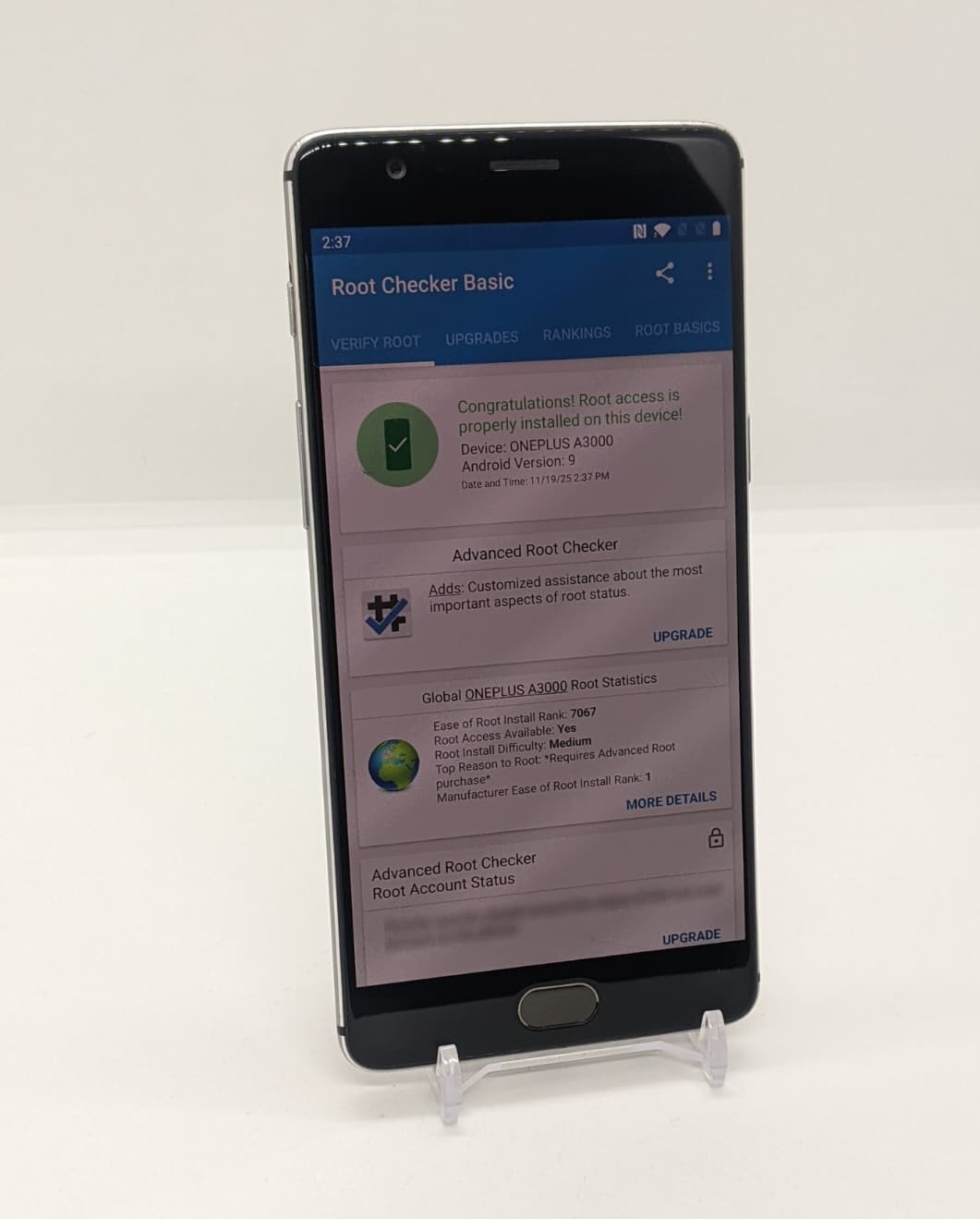 Rooted OnePlus 3 64GB 6GB RAM (Magisk Rooted) Android 9 Smartphone A3000