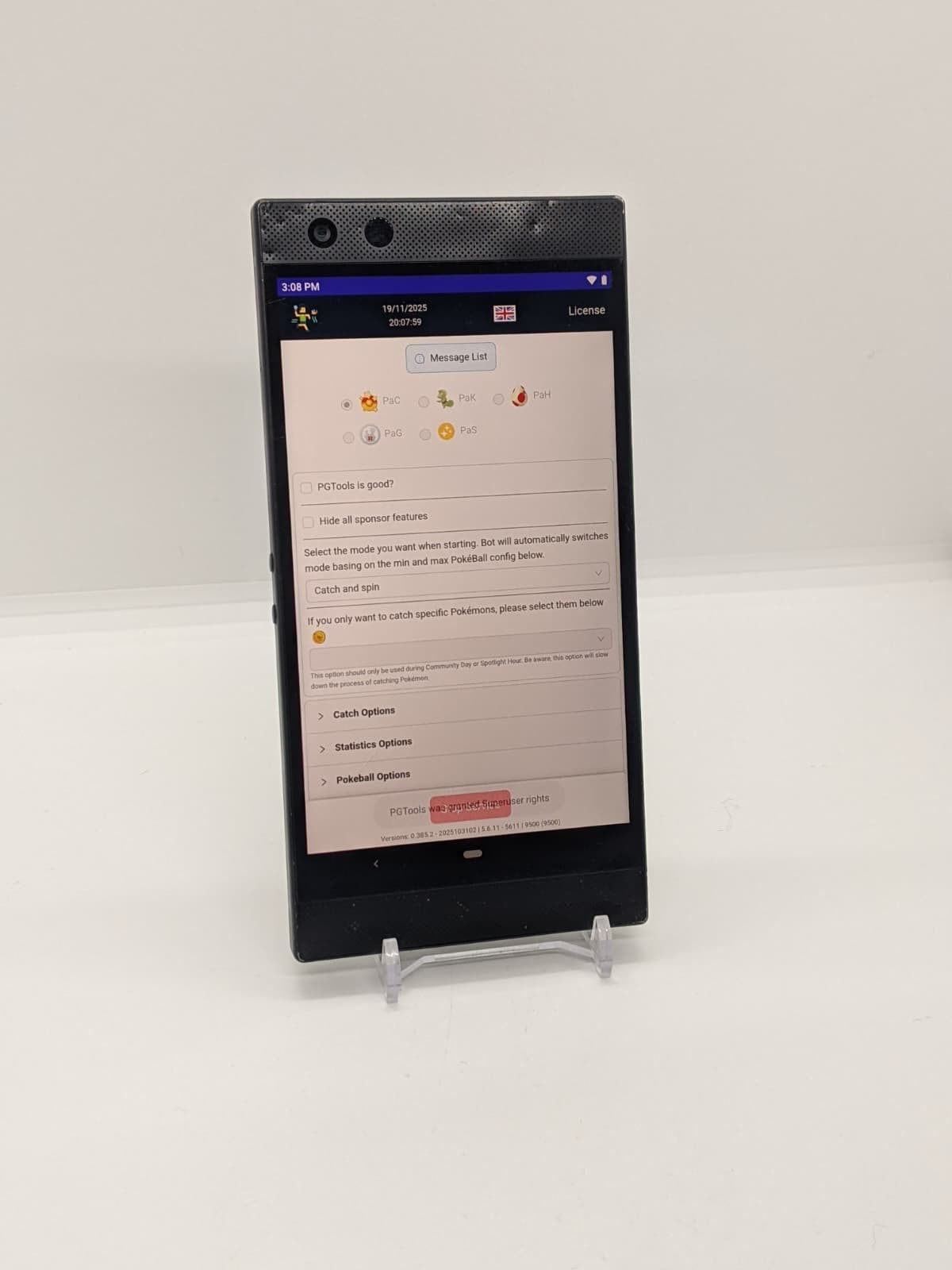 Location Spoofing Razer Phone 2 64GB (AT&T/UL) Rooted Android Pokémon Go 8GB RAM