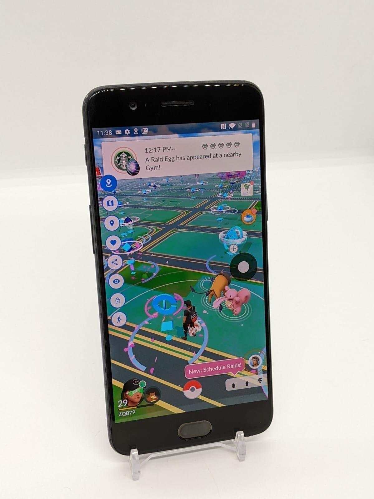 Location Spoofing OnePlus 5 128GB 8GB RAM Pokémon Go Rooted Gaming Device A5000