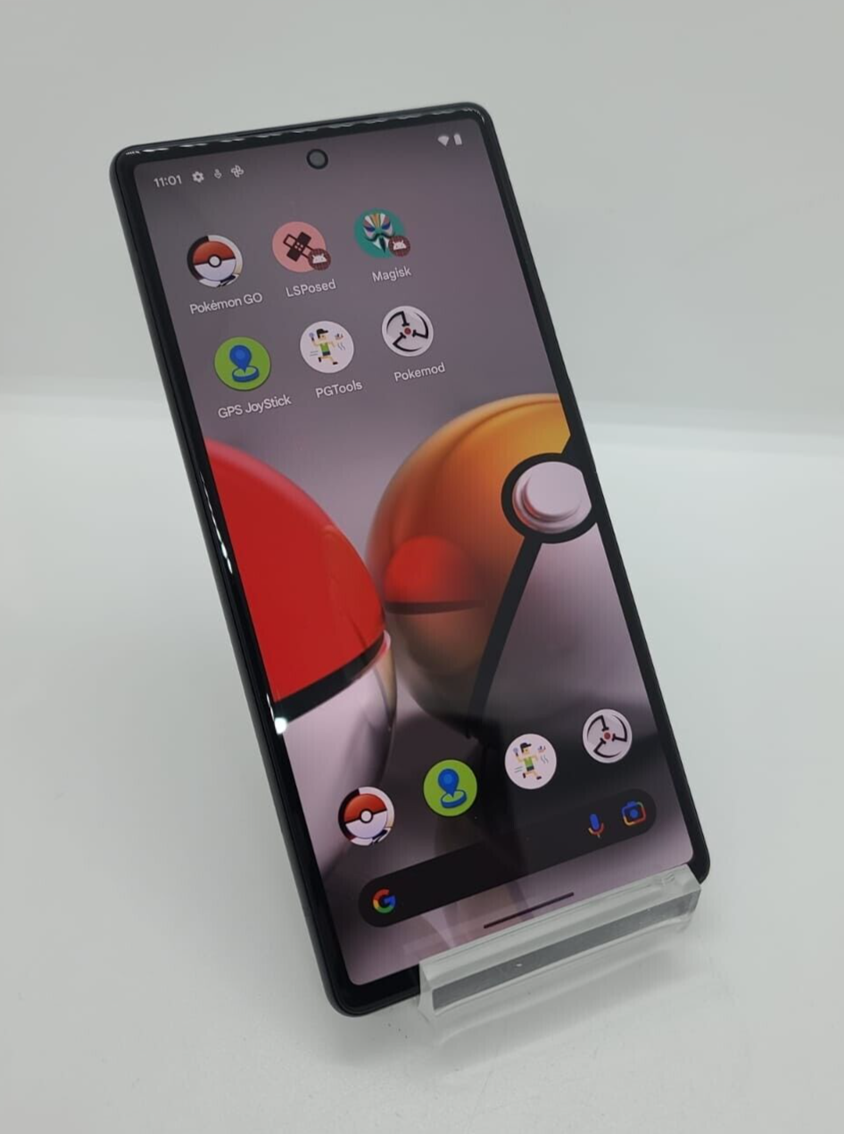 Location Spoofing Pokémon GO Magisk Rooted Pixel 6 128GB Gaming Device SeaFoam G