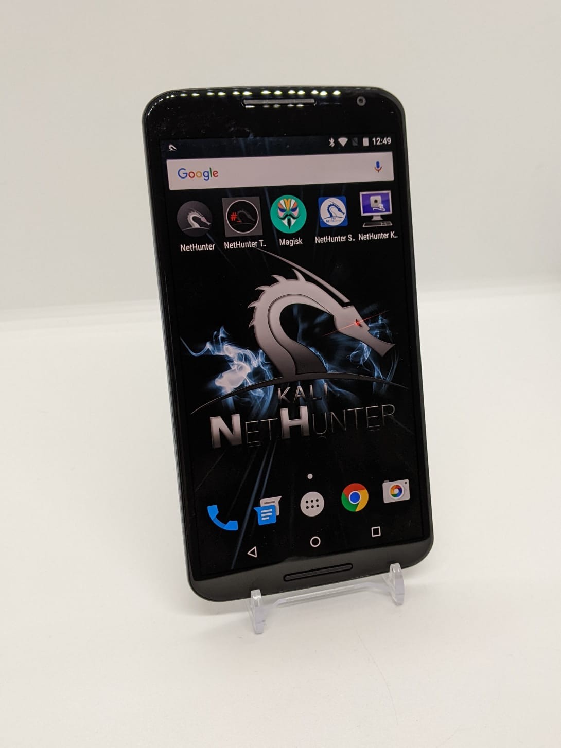 Motorola Nexus 6 64GB Unlocked Smartphone Rooted Kali Nethunter Pentest XT1103