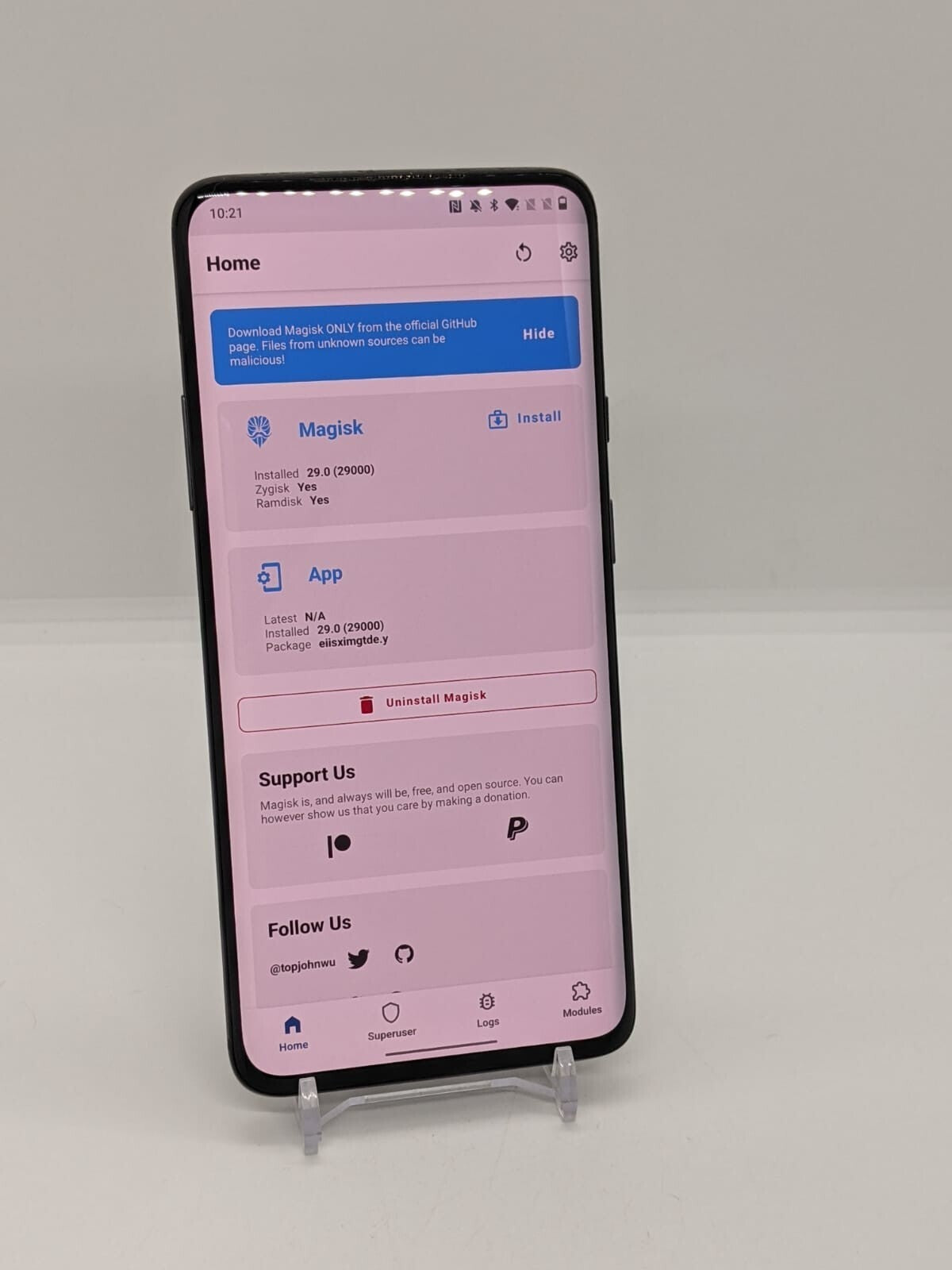 Location Spoofing OnePlus 7 Pro 128GB Rooted Pokémon Go Gaming Device 6GB RAM
