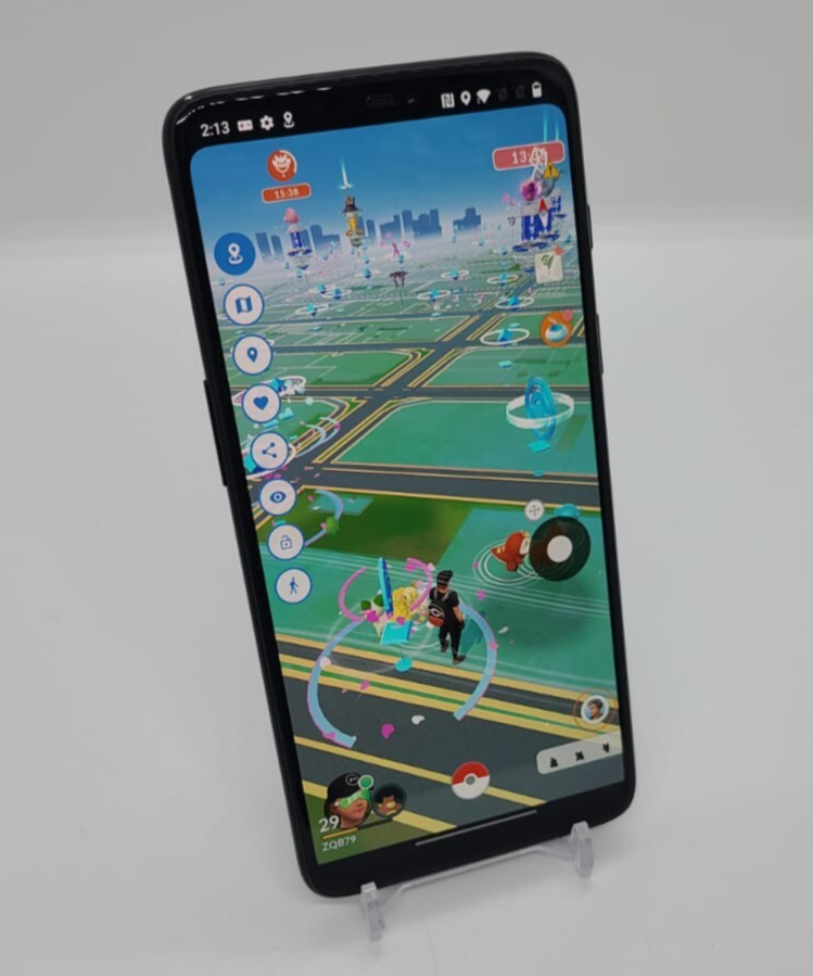 Location Spoofing OnePlus 6T 128GB 8GB RAM Rooted Pokémon Go Gaming A6013 Black
