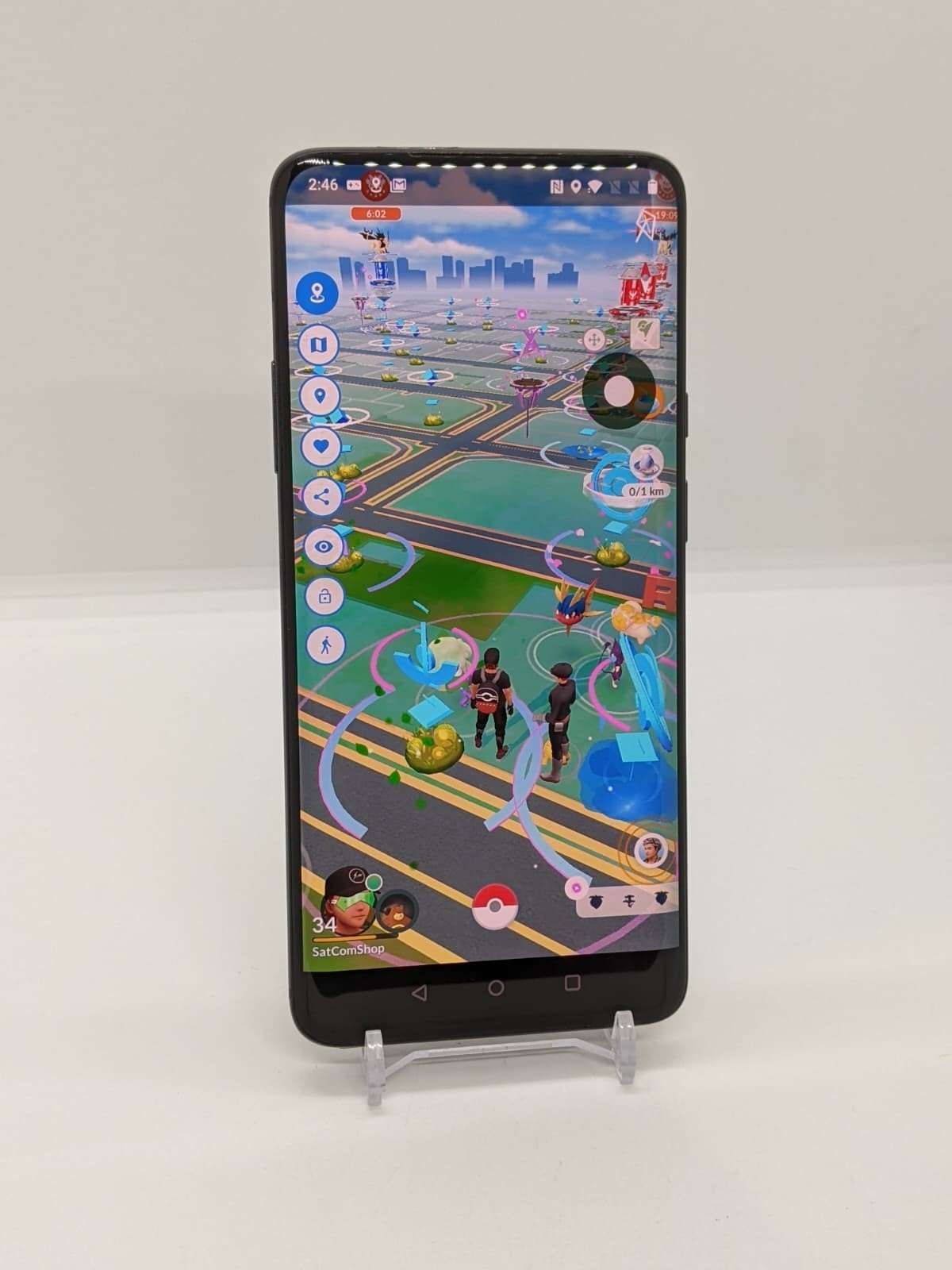 Location Spoofing OnePlus 7 Pro 256GB Rooted Pokémon Go Gaming Device 8GB RAM S