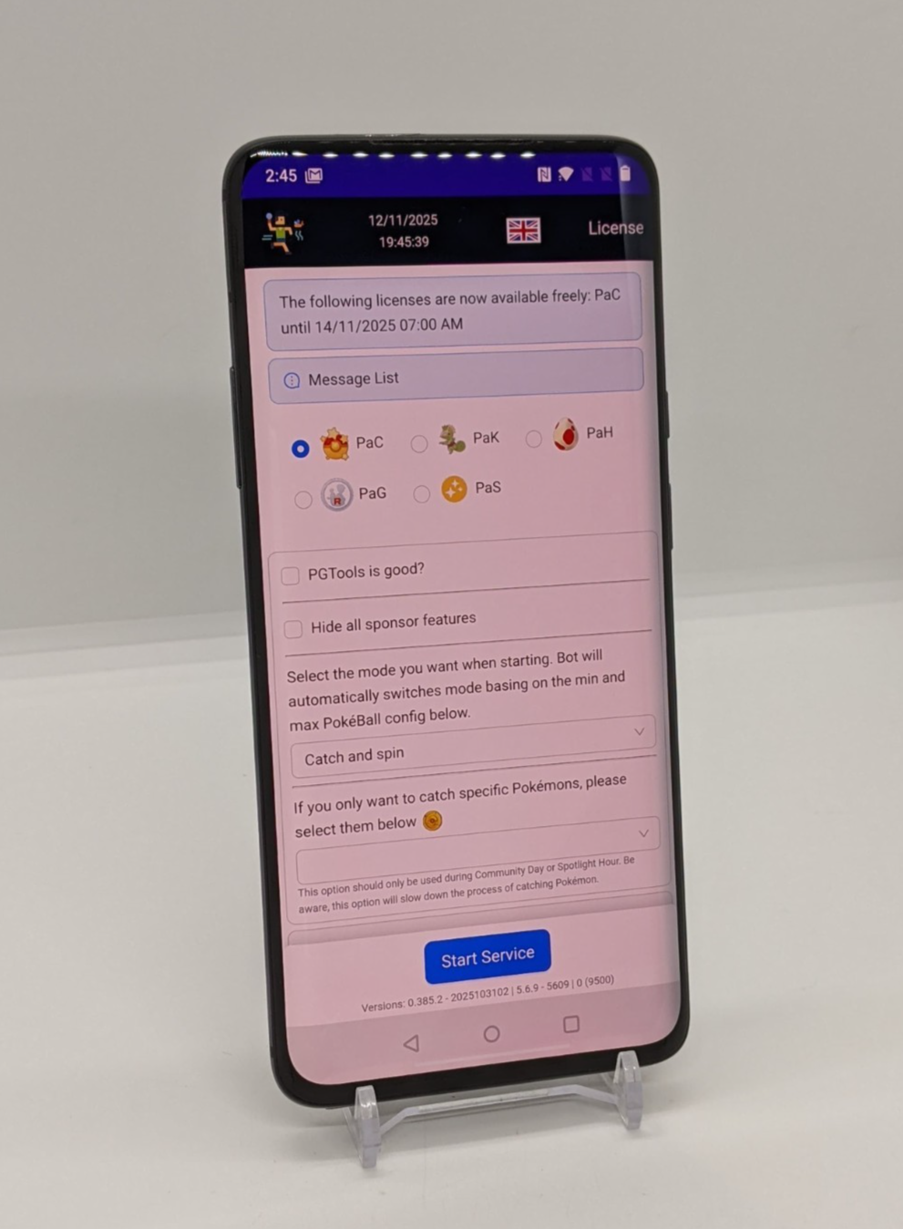 Location Spoofing OnePlus 7 Pro 256GB Rooted Pokémon Go Gaming Device 8GB RAM S