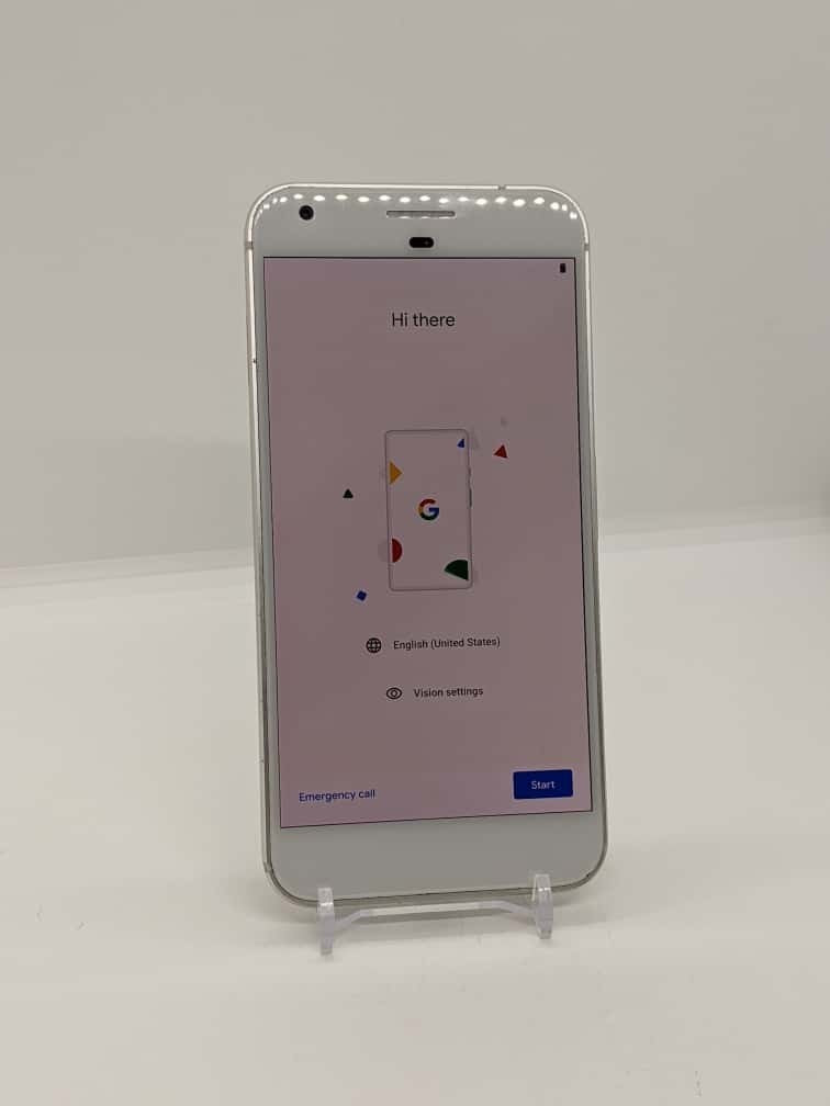 Google Pixel XL 32GB Network Unlocked Silver Smartphone 2PW2100 New Battery! B